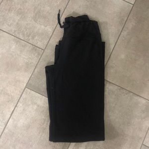 Wide-leg, draw-string pants